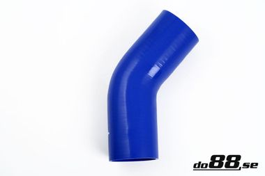 Silikonschlauch Blau 45° 3,25'' (83mm)